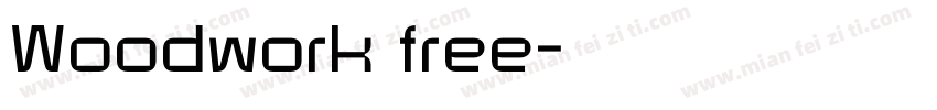 Woodwork free字体转换